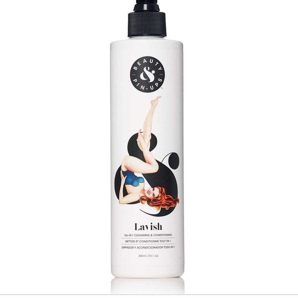 NWT Beauty & Pin-ups Lavish All In 1 Cleansing & Conditioning,10.1 oz.